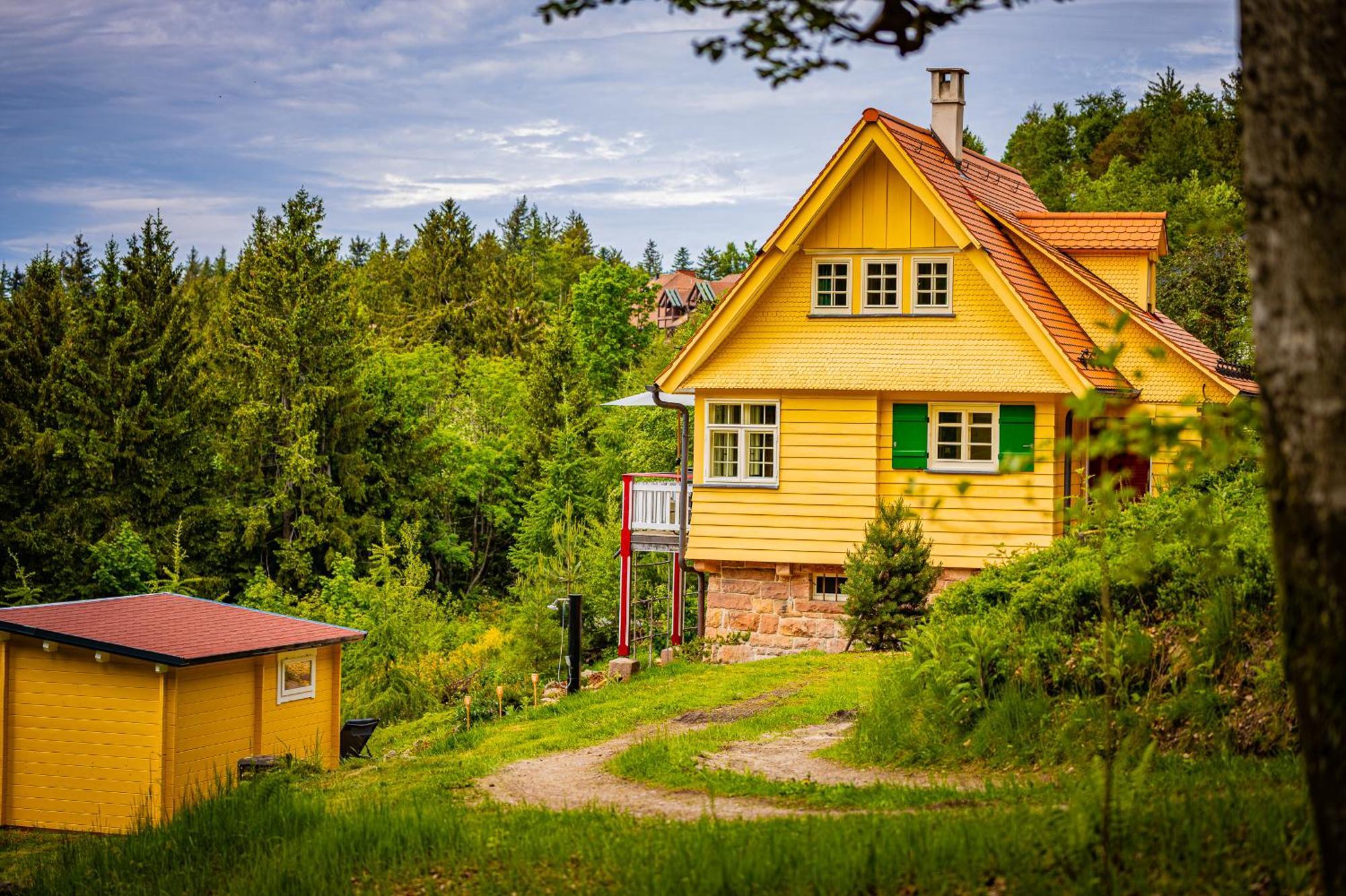 Sonnenhaeusle - Natur. Fernblick. Panorama-Sauna. Sasbachwalden Exterior foto